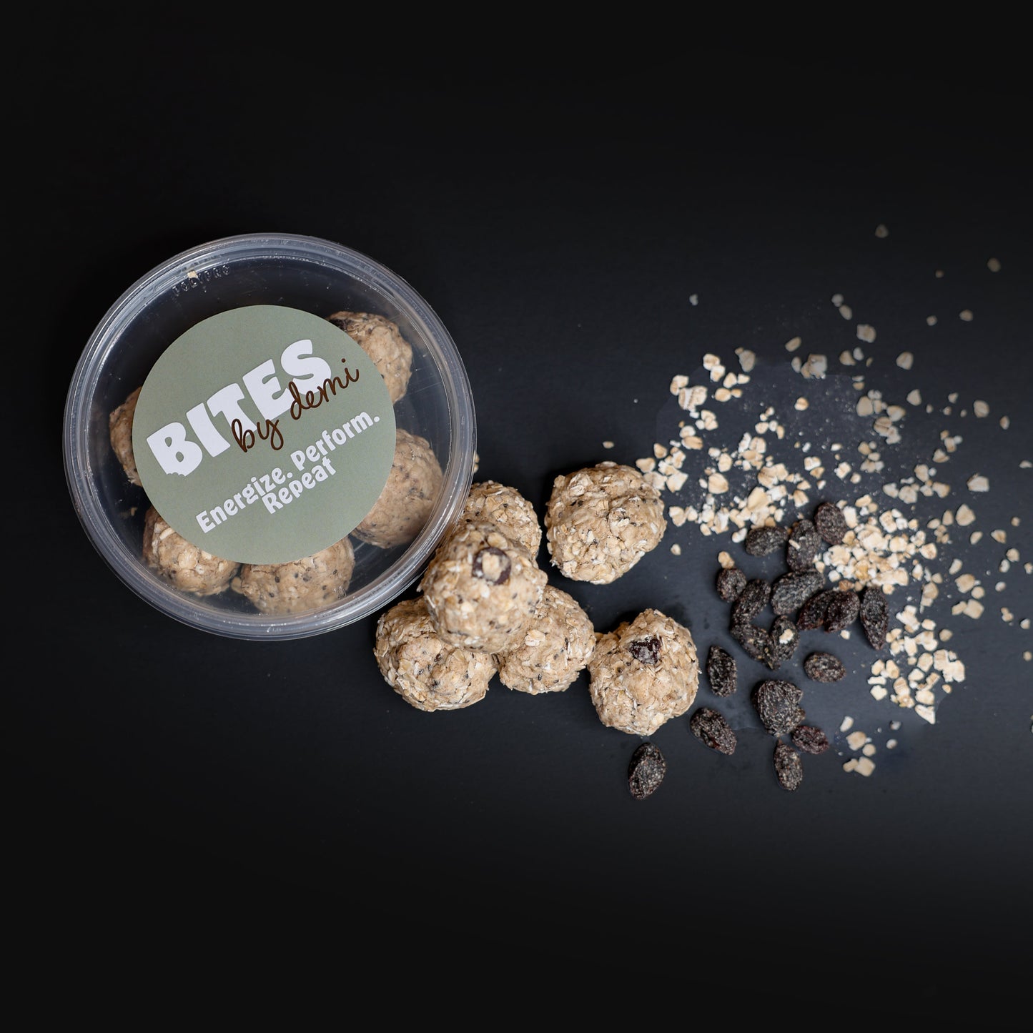 Oatmeal Raisin Energy Bites
