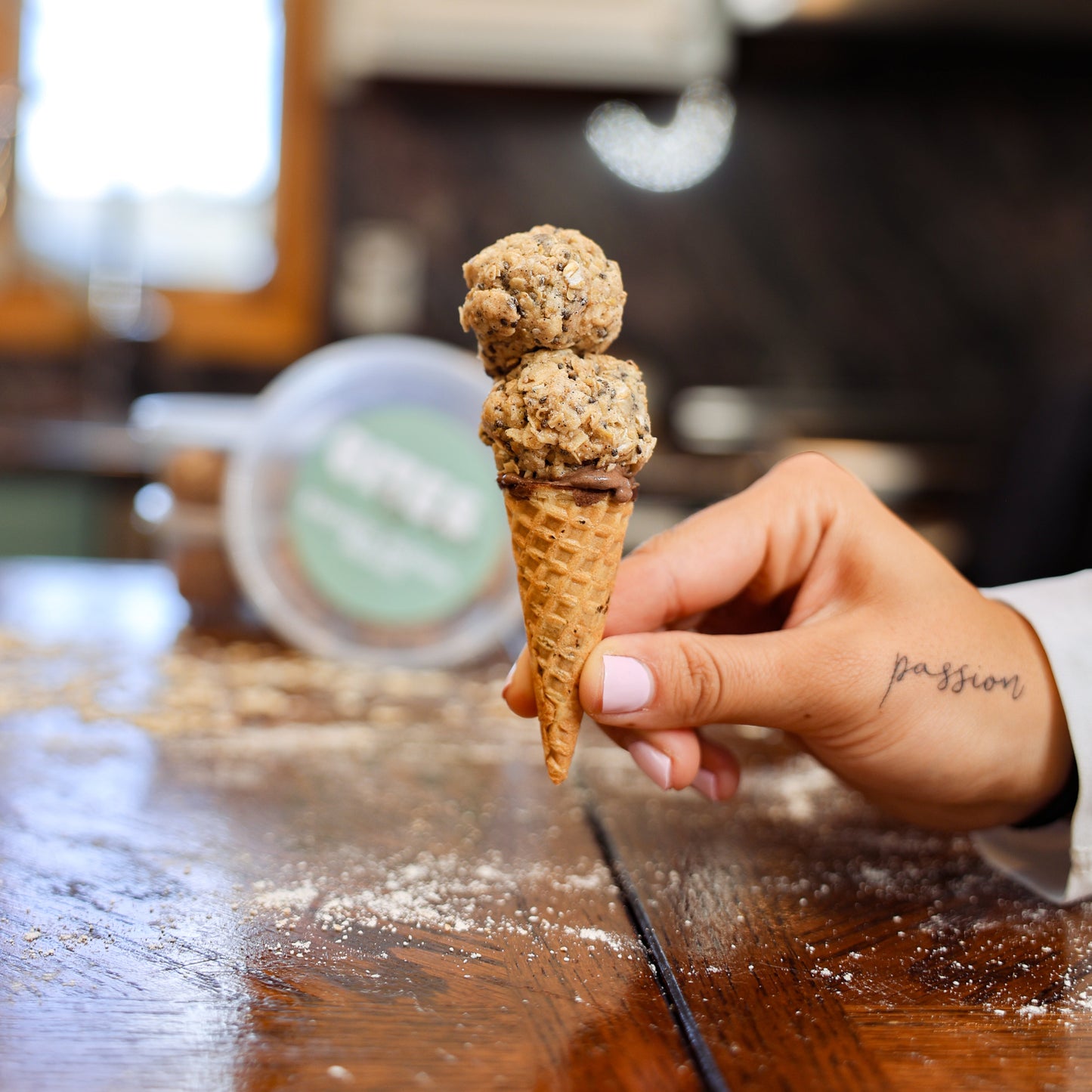 Ice Cream Cookie Energy Balls