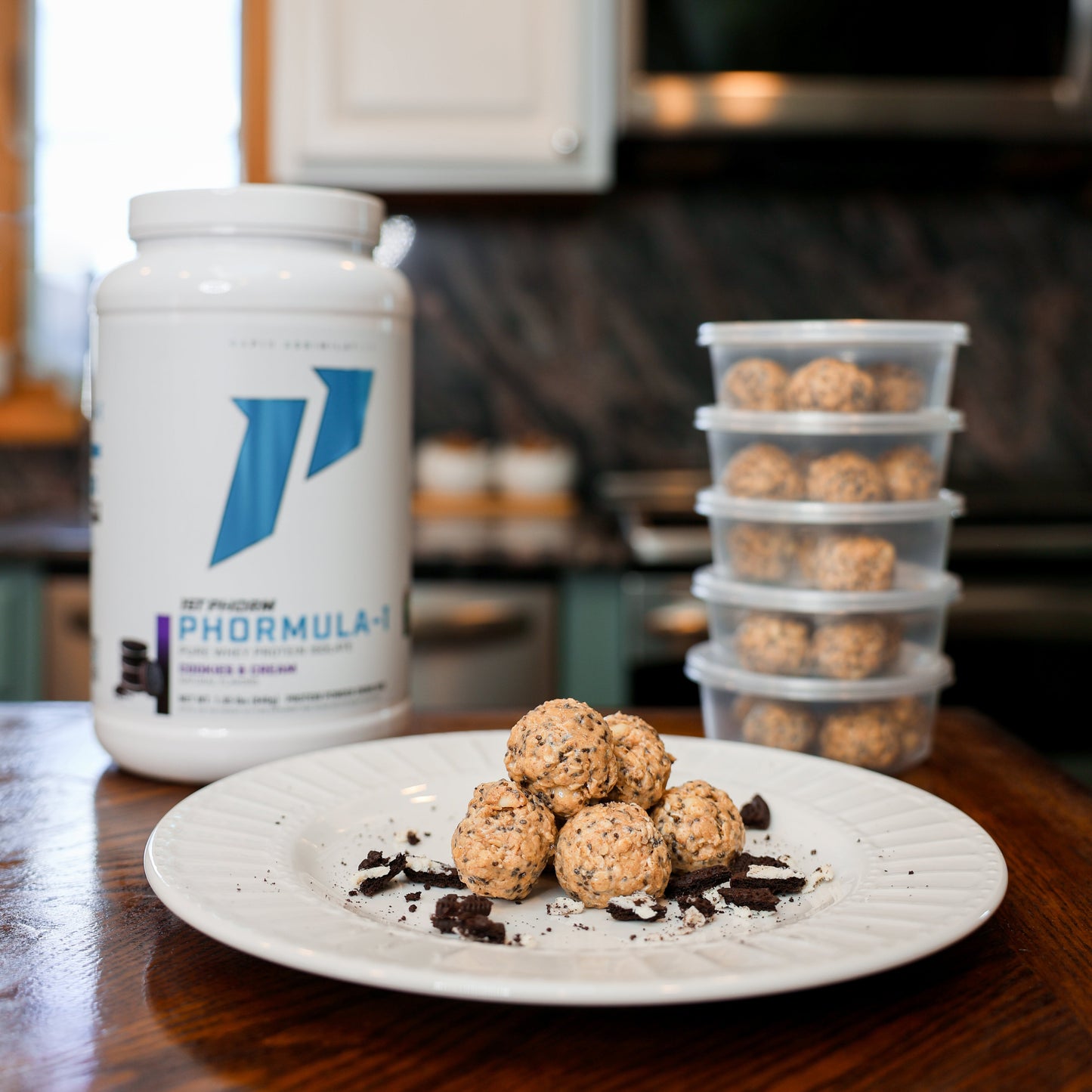 Cookies & Cream Energy Balls