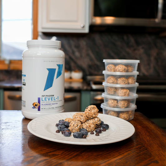 Blueberry Energy Balls