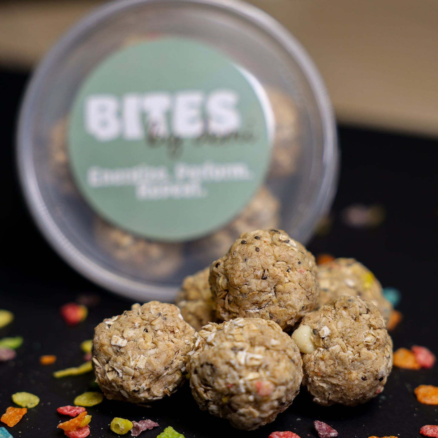 Fruity Pebbles Energy Bites