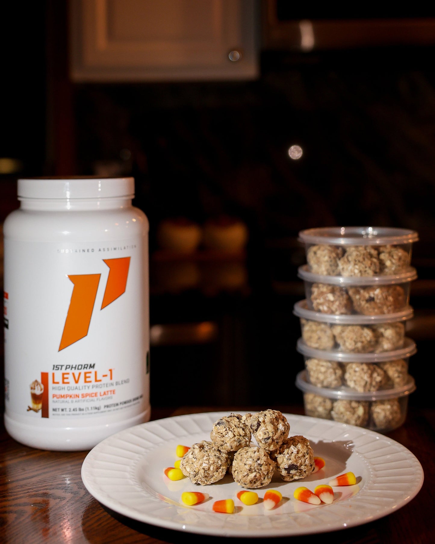 Pumpkin Spice Energy Bites